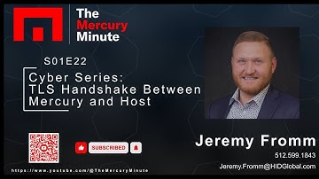 S01E22 - TLS Handshake Between Mercury and Host