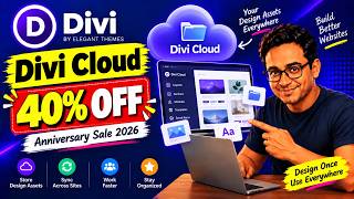 Divi Cloud Discount - 40% OFF 🔥 Divi Discount Code 2026 | DIVI Anniversary Sale