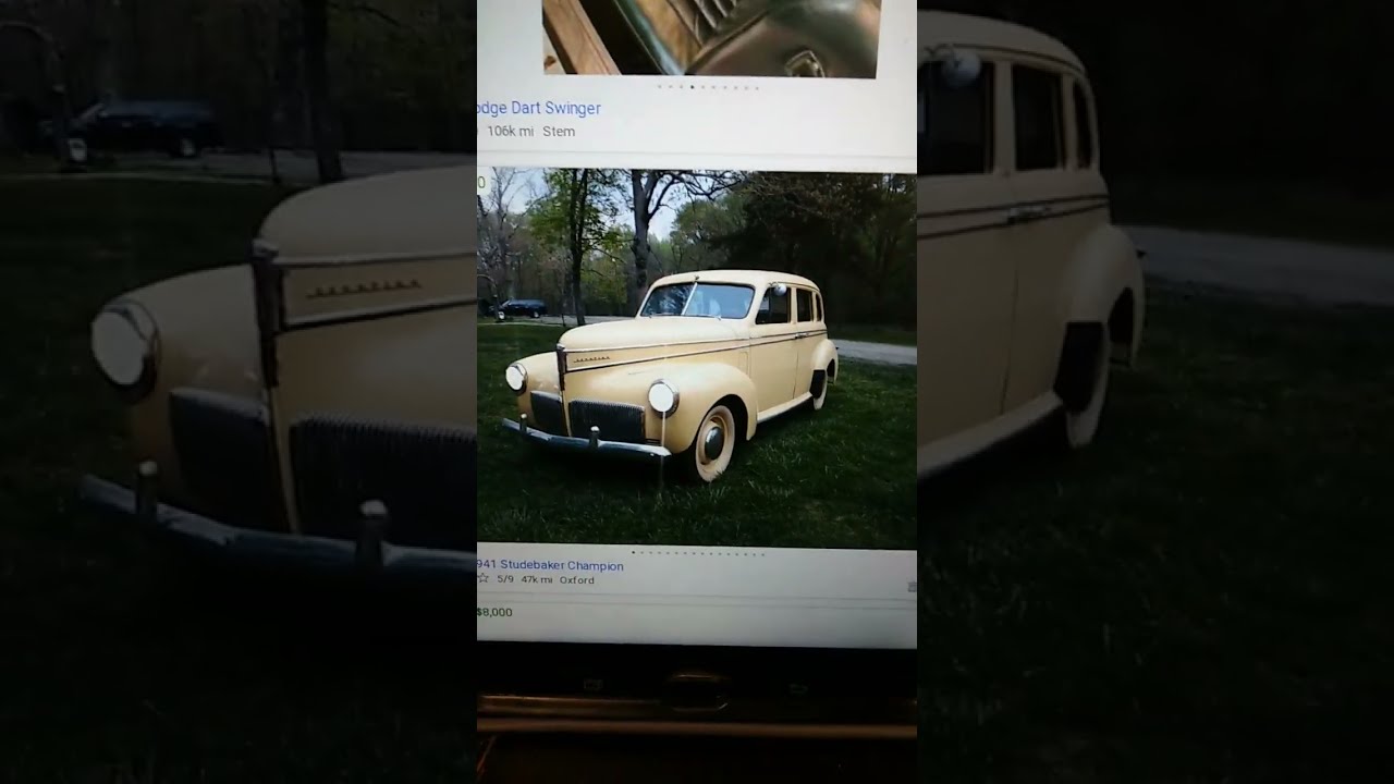 1941 Studebaker Champion 47k 11 500 Price To Low More Like 70k Or