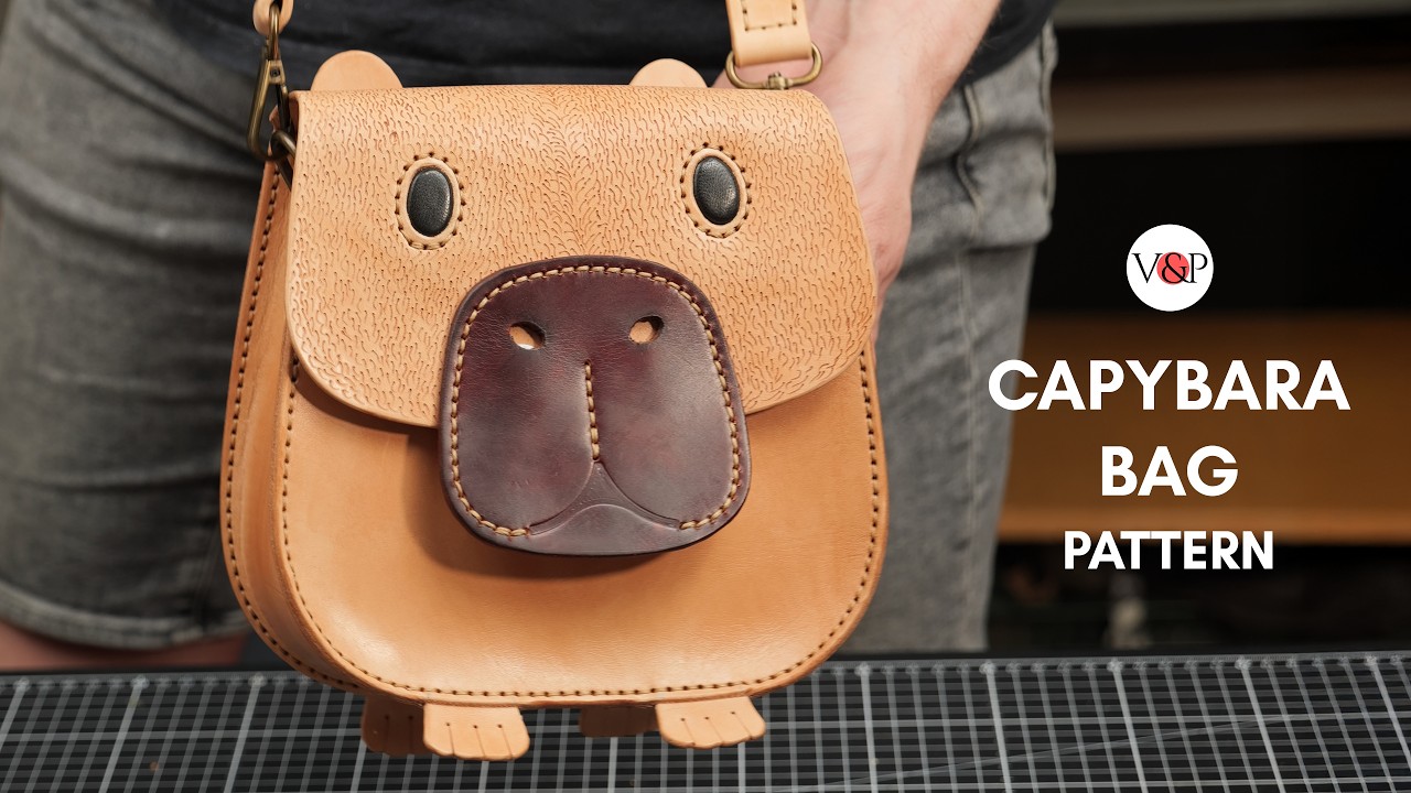 How to Make a Capybara Bag (Link to Pattern in Description) - YouTube