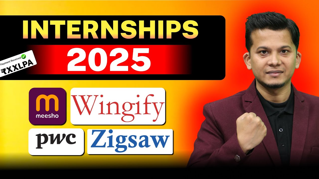 5 Must Apply Internship Opportunities for Freshers 2025 | Wabtec, PWC ...