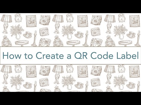How to Create a QR Code Label