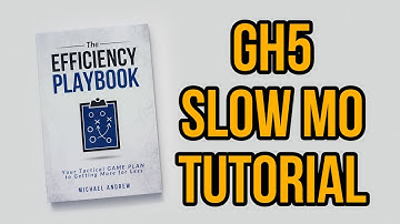GH5 Tutorial - Slow Motion Book Drop - How to VFR