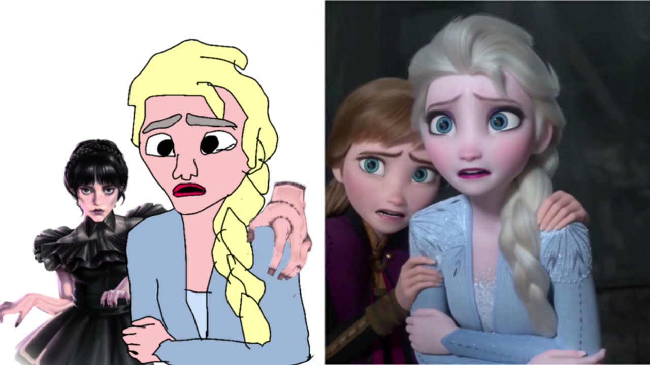 Frozen Elsa Funny Drawing Memes YouTube Maxresdefault