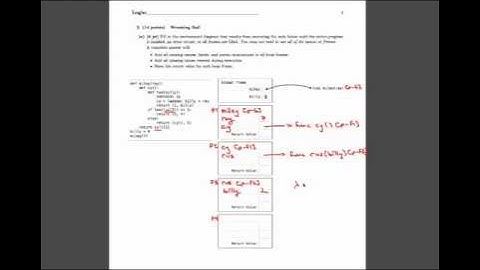 [CS61A - Sp15] Fall 2013 Midterm 2 - Problem 2a,b Walkthrough