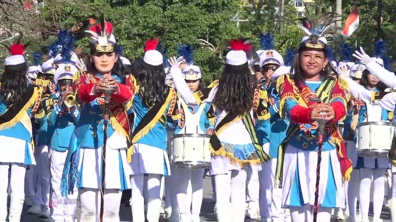 MARCHING BAND SMPN 1 KOTA BAUBAU TAHUN 2025