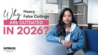 False Ceiling Trends 2026 | Why Minimal Ceilings & Smart Lighting Are Replacing Heavy Designs