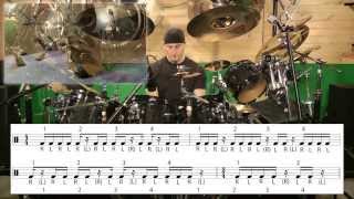 Drum Lesson- Kevan Roy- Metric Modulation/Polyrhythmic kick drum pattern