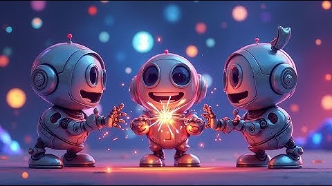 Five Little Robots — Beep Beep Count! | Fun Counting Song for Kids | Nursery Rhyme Adventure