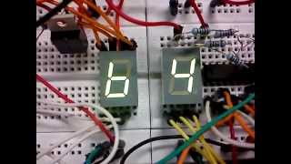 0-99 counter for two 0-9 counters combined for EE223 Lab 3