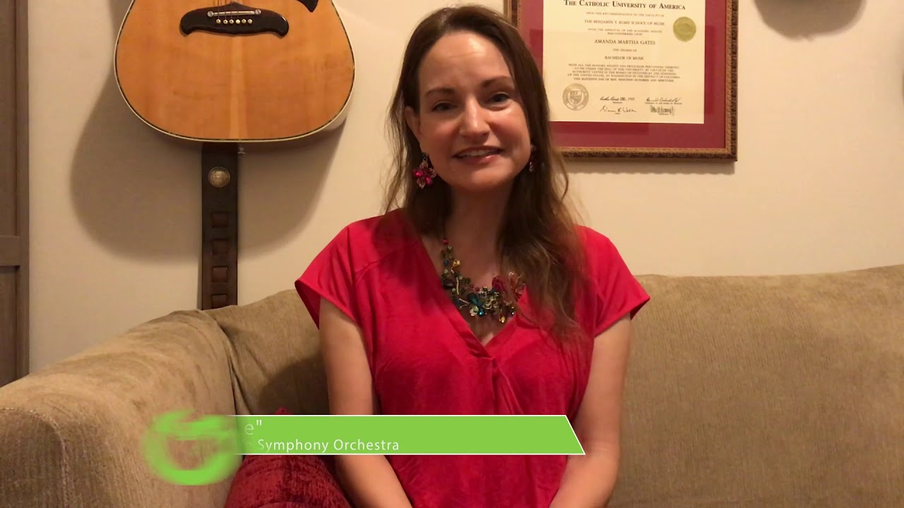 Stay at home with the Virginia Symphony Orchestra: Amanda Gates, VSO Assistant Concertmaster