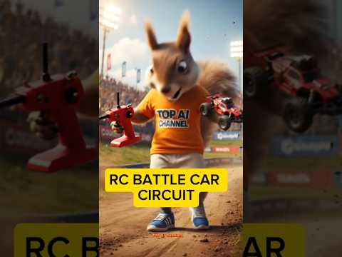DUSTY RC BATTLE 🔥 | Exciting RC Car Action on a Dirt Circuit!#TOPAICHANNEL #pov #rcbattle #squirrel