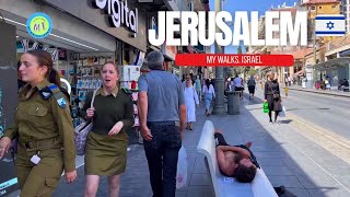 A walk through the streets of Jerusalem, where every frame is life!