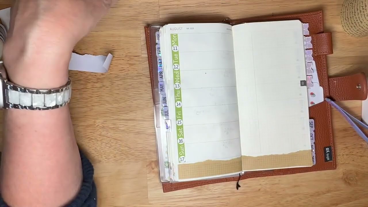 Plan With Me August 11-17, 2025 in my 