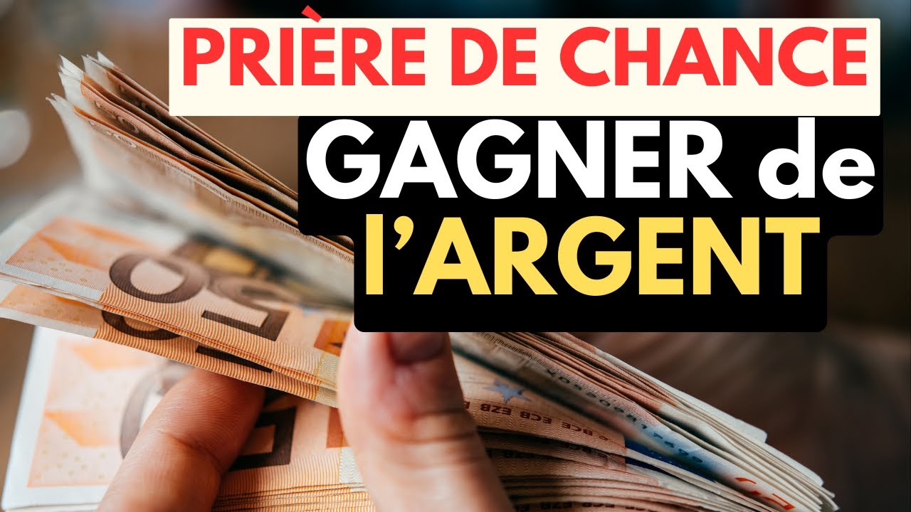 PRIÈRE DE CHANCE POUR AVOIR DE L'ARGENT : GAGNER AU LOTO - YouTube