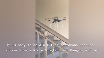 LiDAR-TFmini | Application Test for Drone Altitude Holding