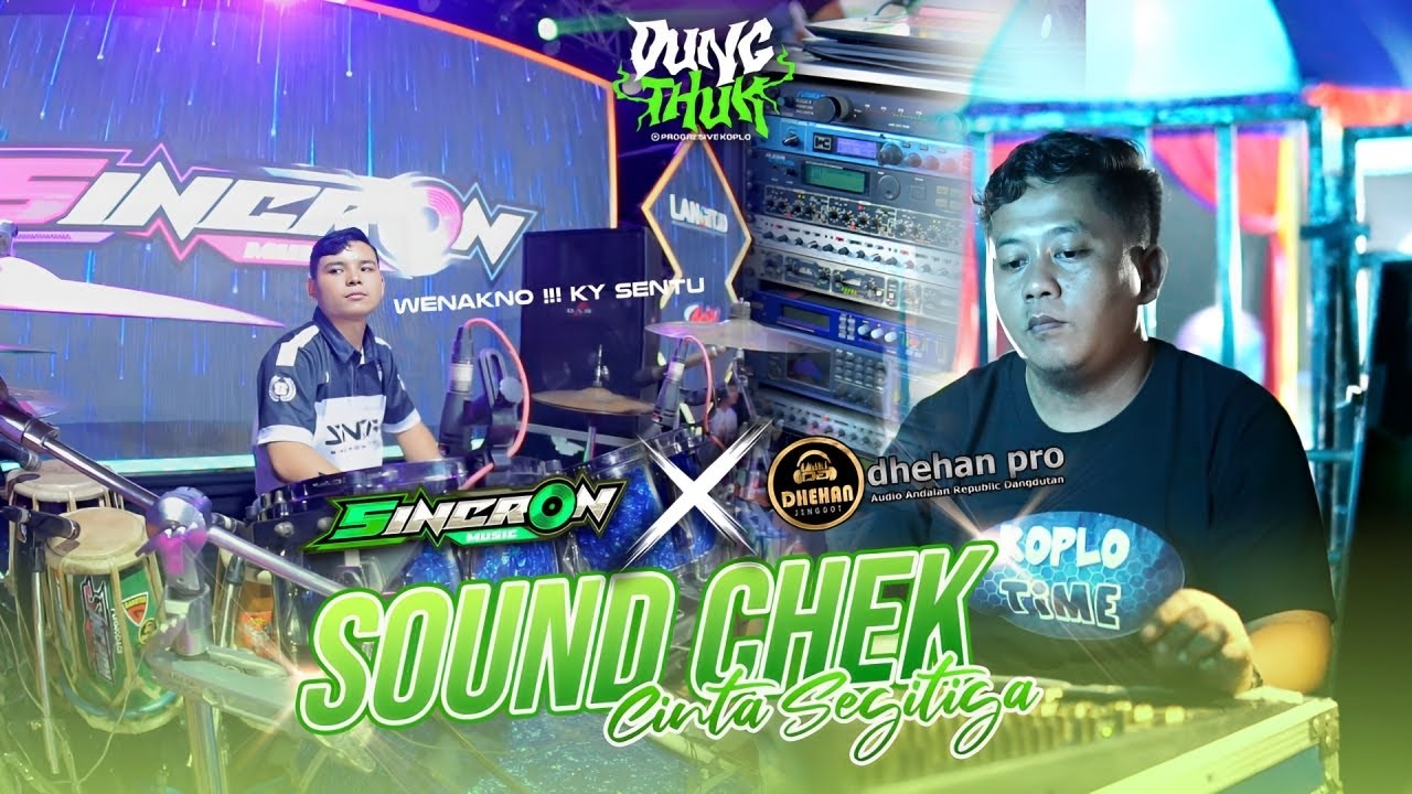 CEK SOUND DHEHAN PRO AUDIO UNTIRAN  KY SENTU || CINTA SEGITIGA FIKI SINCRON MUSIC