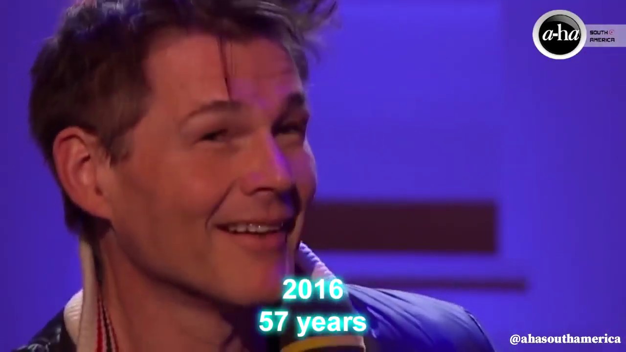 Morten Harket - Change over time from 1984 to 2019