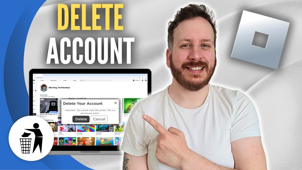 How To Delete Roblox Account YouTube 