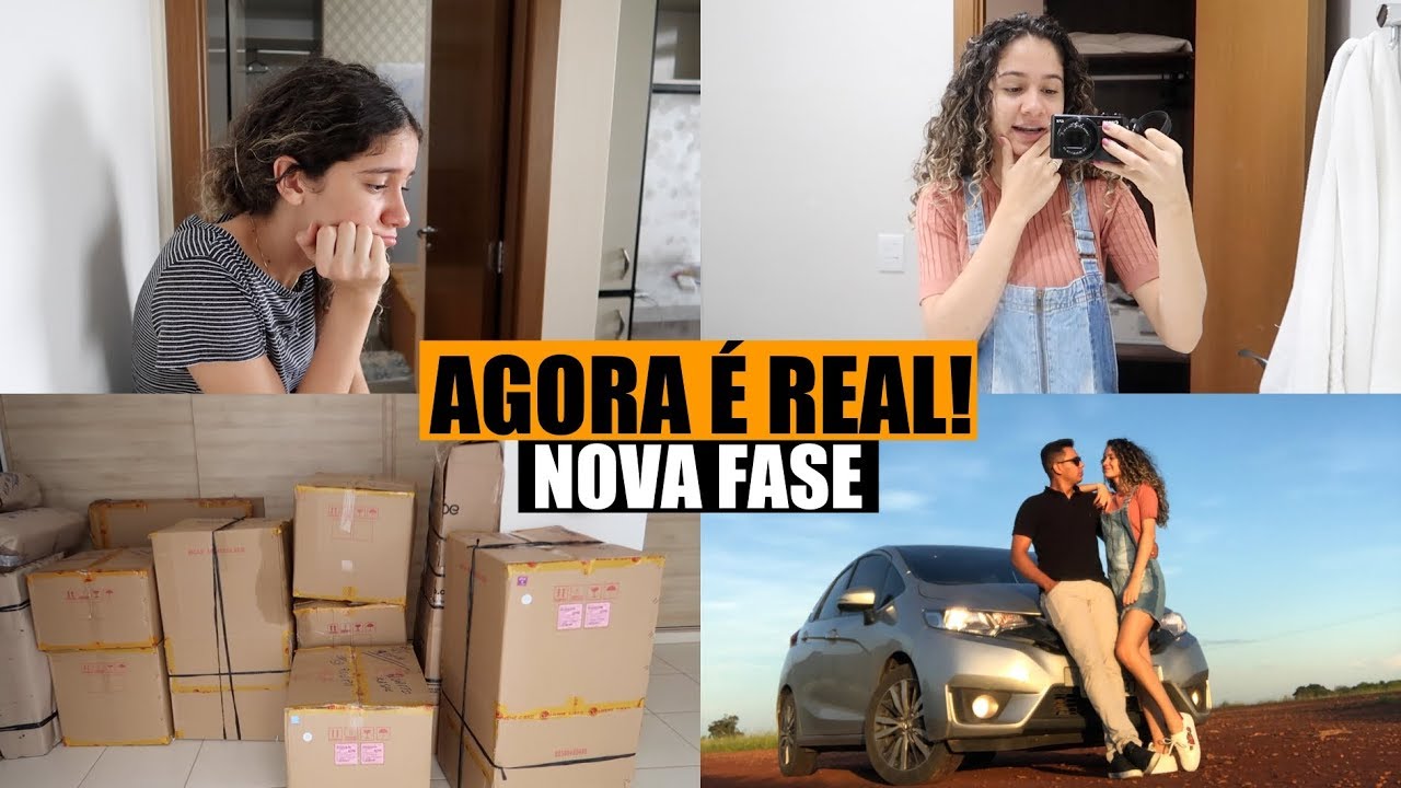 VLOG DA NOSSA MUDANÇA PARA A NOVA CIDADE!