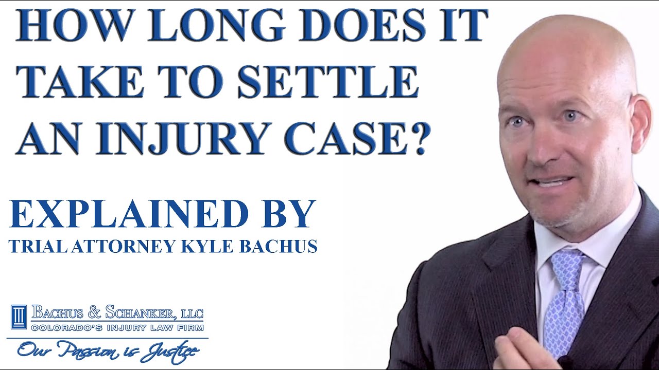 How Long Does It Take To Settle A Personal Injury Claim YouTube