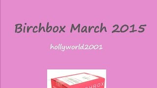 Birchbox March 2015