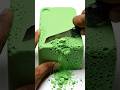 Viral Green Foam ASMR ✨ Oddly Satisfying Knife Cutting