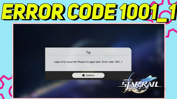 How to Fix Honkai Star Rail Error 1001_1 | Login Error Fixed in Honkai Star Rail