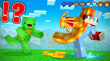 Speedrunner vs Hunter But I have All ELEMENTAL Armor in Minecraft - Maizen JJ and Mikey
