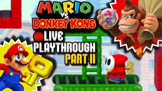 Mario vs Donkey Kong - Plus Worlds 1-8, Expert Worlds, VS Donkey Kong Plus (Part 2)