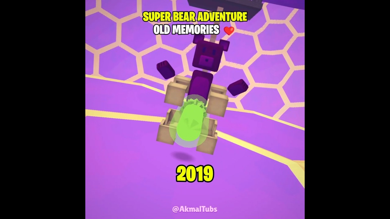 I Miss the Old Days 🥹 Super Bear Adventure 2019 vs 2026 #superbearadventure