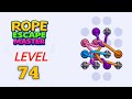 Rope Escape Master Level 74 walkthrough solution