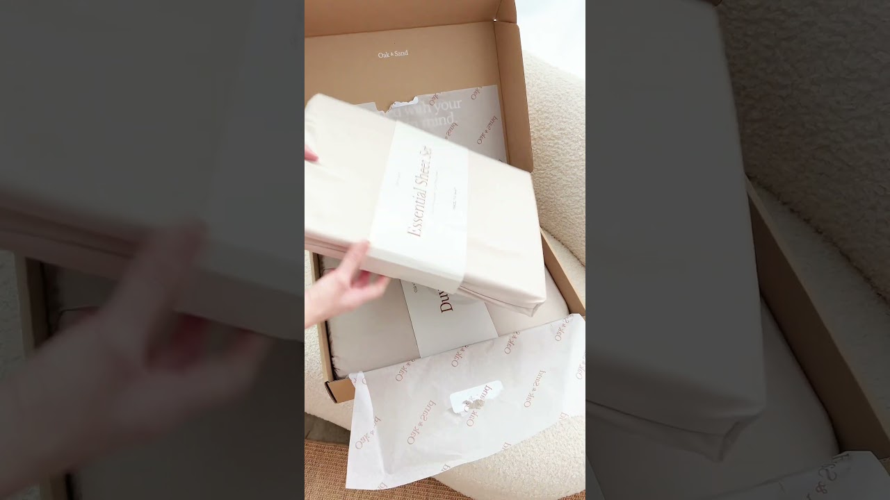 Unbox Our Bedding Set With Us