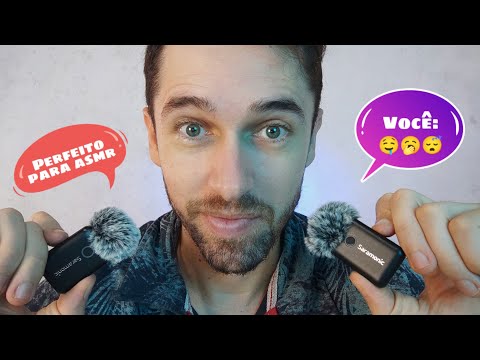 Novo Microfone Absurdo de bom para ASMR - Saramonic Blink500B2+