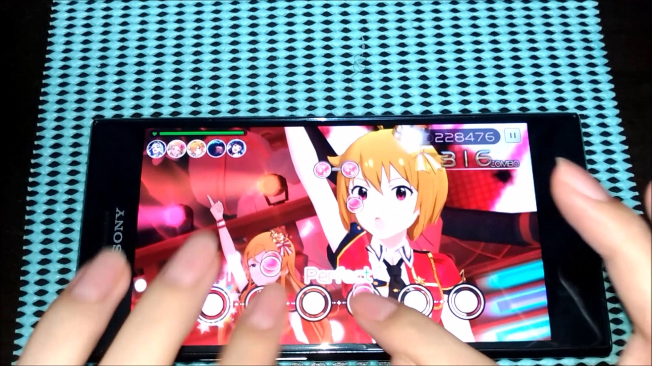 Xperia Xz Premium ミリシタ動作確認用手元動画 Youtube
