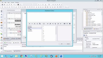 Cherwell Tutorial: How to Add the Current DateTime to a Report
