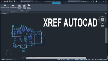 شرح الأمر مهم بطريقة سهلة ومبسطة | XREF AUTOCAD