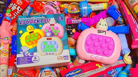 Satisfying with Unboxing & Review of Fast Push Pop It Game Electronic Fidget Toy ASMR