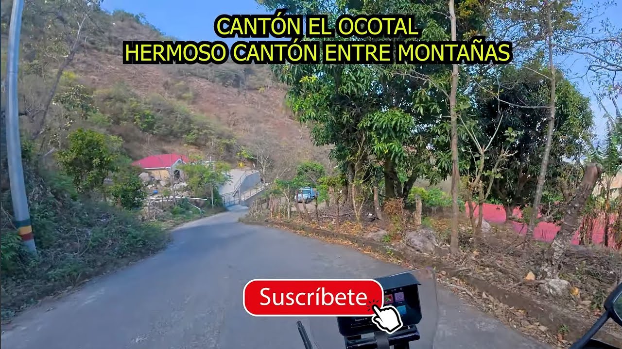 Nos Fuímos a Cantón El Ocotal, Hermoso Lugar Entre Montañas en Dulce Nombre de María en Chalatenango