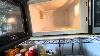 Magic Chef MCM1110B Countertop Microwave Oven Review, Cute, small, powerful, quiet, good usable