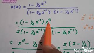 Inverse Z - transform/problem#1/Tamil