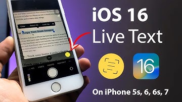 How to get iOS 16 Live Text Feature on iPhone 5s, 6s, 7 - iOS 16 Live Text on Not Supported iPhone