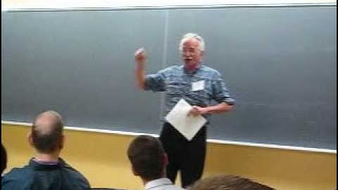 Doron Zeilberger. Part 1. (Computers vs Humans).