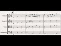 Bars 1-8 Henry Purcell  Rondeau from Abdelzer