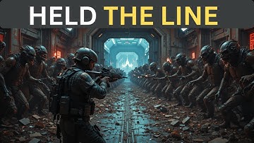 De mens bleef achter om stand te houden - iedereen anders ontsnapte | HFY scifi-verhaal