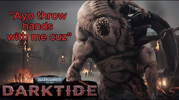POV you 1v1 a chaos spawn just for a "teammate" to sabotage | Warhammer 40k Darktide