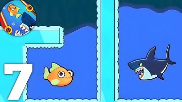 Save The Fish! - Gameplay Walkthrough Part 7 Levels 138-154 (Android, iOS)