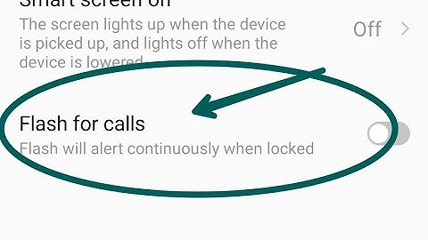 Flash for calls enable infinix zero 5g | how to enable flash for calls