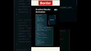 Details CSS Assignment | Gradient Border Animation in CSS | Tutorial For Beginners | #shorts #code News