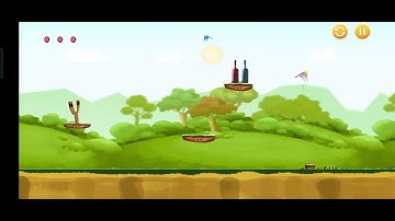 Knock Down Bottles 🎯